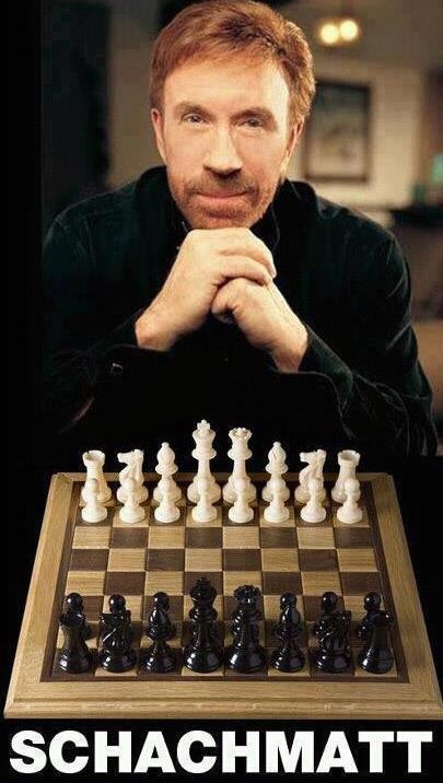 Chuck Norris spielt Schach